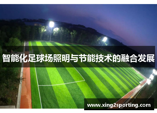 智能化足球场照明与节能技术的融合发展